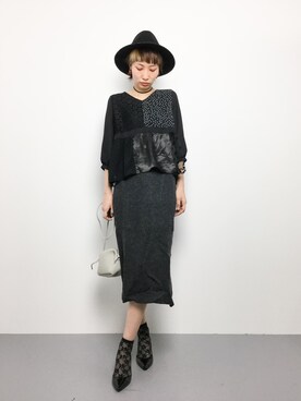 COLLENTE(yuco)さん（レディース・168cm）の冬コーディネート