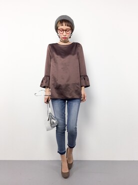 COLLENTE(yuco)さん(レディース・168cm)の冬コーディネート