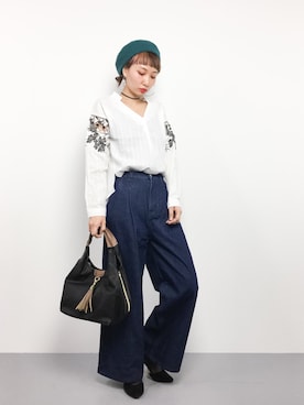 COLLENTE(yuco)さん（レディース・168cm）の春コーディネート