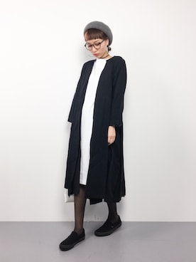 「JOURNAL STANDARD LUXE（ジャーナルスタンダード　ラックス）のアイテム（その他アウター）」を使った、COLLENTE(yuco)さん（レディース・168cm）の春コーディネート