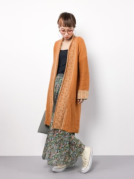 「goa（ゴア）のアイテム（その他アウター）」を使った、COLLENTE(yuco)さん（レディース・168cm）の春コーディネート