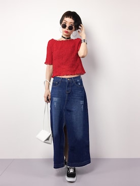 COLLENTE(yuco)さん（レディース・168cm）の春コーディネート