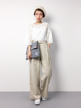 COLLENTE(yuco)さん（レディース・168cm）の春コーディネート