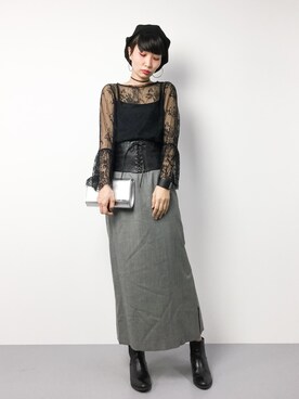 COLLENTE(yuco)さん（レディース・168cm）の春コーディネート