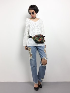 Stussy Women（ステューシーウィメン）の「Flower Jacquard Westporch  