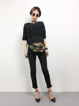 Stussy Women（ステューシーウィメン）の「Flower Jacquard Westporch  