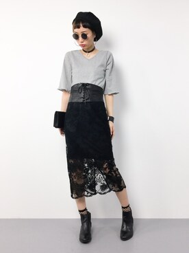 COLLENTE(yuco)さん（レディース・168cm）の春コーディネート