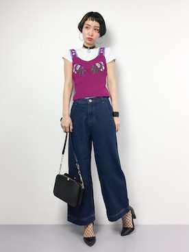 COLLENTE(yuco)さん（レディース・168cm）の春コーディネート