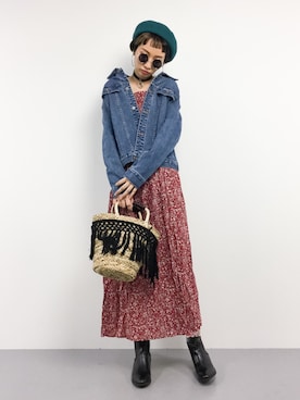 COLLENTE(yuco)さん（レディース・168cm）の春コーディネート