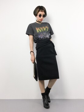 「GOOD SPEED（グッドスピード）のアイテム」を使った、COLLENTE(yuco)さん（レディース・168cm）の春コーディネート