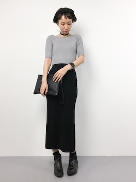 COLLENTE(yuco)さん（レディース・168cm）の春コーディネート