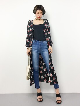 COLLENTE(yuco)さん（レディース・168cm）の春コーディネート