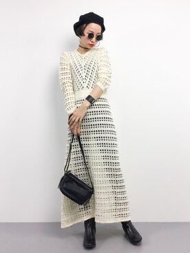 COLLENTE(yuco)さん（レディース・168cm）の春コーディネート