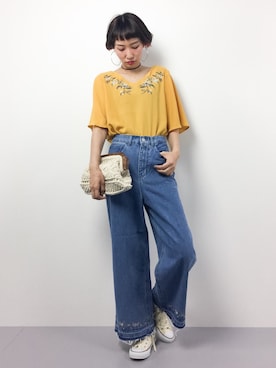 COLLENTE(yuco)さん（レディース・168cm）の春コーディネート