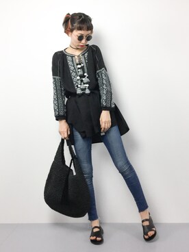 COLLENTE(yuco)さん（レディース・168cm）の春コーディネート