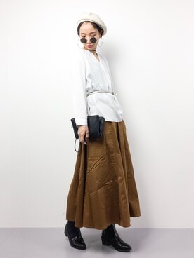 COLLENTE(yuco)さん（レディース・168cm）の春コーディネート