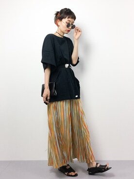 COLLENTE(yuco)さん（レディース・168cm）の夏コーディネート