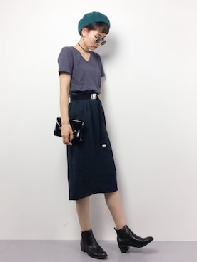 COLLENTE(yuco)さん（レディース・168cm）の夏コーディネート