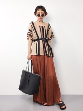 COLLENTE(yuco)さん(レディース・168cm)の夏コーディネート