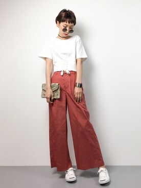 COLLENTE(yuco)さん（レディース・168cm）の夏コーディネート