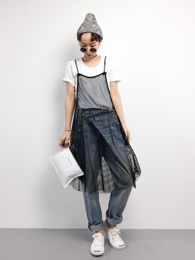 COLLENTE(yuco)さん(レディース・168cm)の夏コーディネート