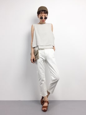 COLLENTE(yuco)さん（レディース・168cm）の夏コーディネート