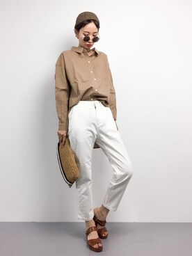 COLLENTE(yuco)さん（レディース・168cm）の夏コーディネート