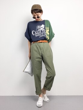 COLLENTE(yuco)さん（レディース・168cm）の夏コーディネート