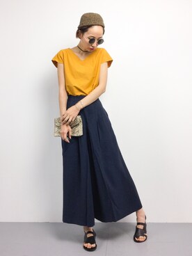 COLLENTE(yuco)さん（レディース・168cm）の夏コーディネート