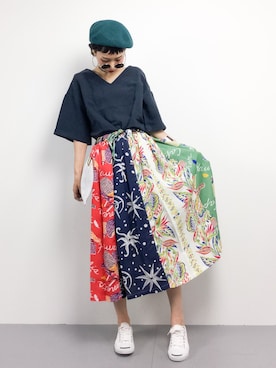 COLLENTE(yuco)さん（レディース・168cm）の夏コーディネート