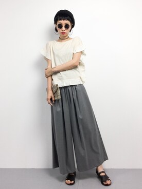 COLLENTE(yuco)さん(レディース・168cm)の夏コーディネート