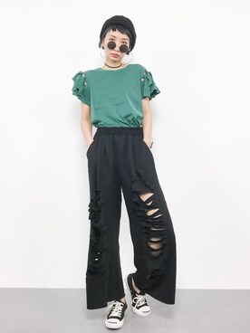 COLLENTE(yuco)さん(レディース・168cm)の夏コーディネート