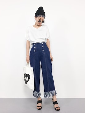 COLLENTE(yuco)さん（レディース・168cm）の夏コーディネート