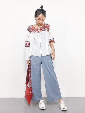 COLLENTE(yuco)さん（レディース・168cm）の夏コーディネート