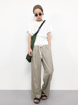 COLLENTE(yuco)さん（レディース・168cm）の夏コーディネート