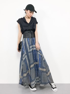 COLLENTE(yuco)さん（レディース・168cm）の夏コーディネート