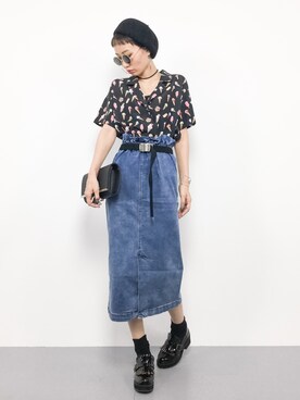 COLLENTE(yuco)さん（レディース・168cm）の夏コーディネート