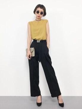 COLLENTE(yuco)さん（レディース・168cm）の夏コーディネート