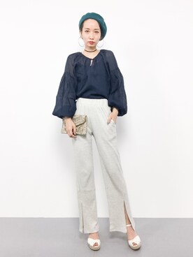 COLLENTE(yuco)さん（レディース・168cm）の夏コーディネート