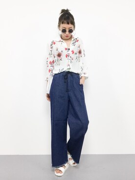 COLLENTE(yuco)さん（レディース・168cm）の夏コーディネート