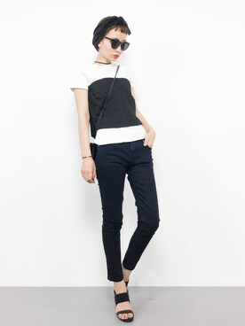 COLLENTE(yuco)さん（レディース・168cm）の夏コーディネート