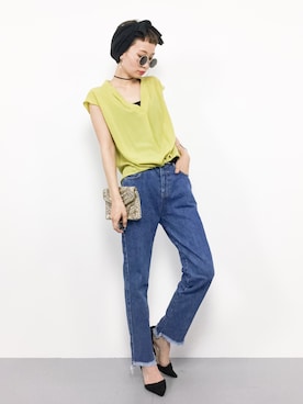 COLLENTE(yuco)さん（レディース・168cm）の夏コーディネート