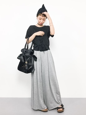 COLLENTE(yuco)さん（レディース・168cm）の夏コーディネート