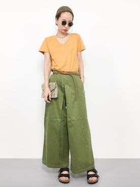 COLLENTE(yuco)さん（レディース・168cm）の夏コーディネート