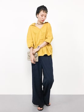 COLLENTE(yuco)さん（レディース・168cm）の夏コーディネート