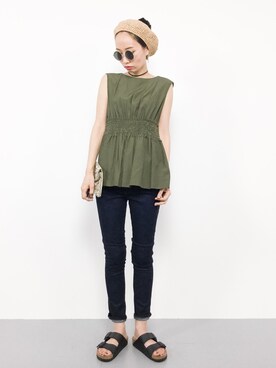 COLLENTE(yuco)さん（レディース・168cm）の夏コーディネート