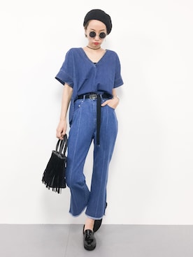 COLLENTE(yuco)さん（レディース・168cm）の夏コーディネート