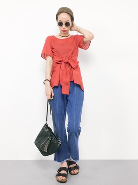 COLLENTE(yuco)さん(レディース・168cm)の夏コーディネート