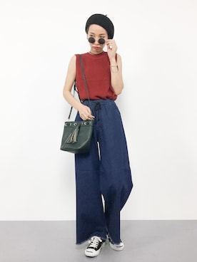 COLLENTE(yuco)さん(レディース・168cm)の夏コーディネート