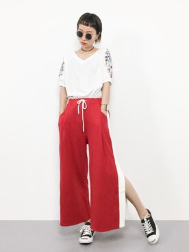 COLLENTE(yuco)さん（レディース・168cm）の夏コーディネート